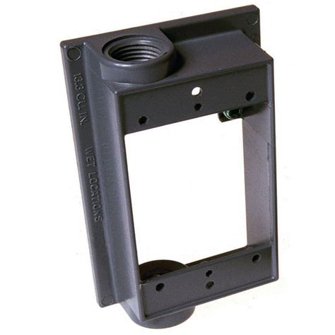 double gang junction box extender|2 gang wall box extender.